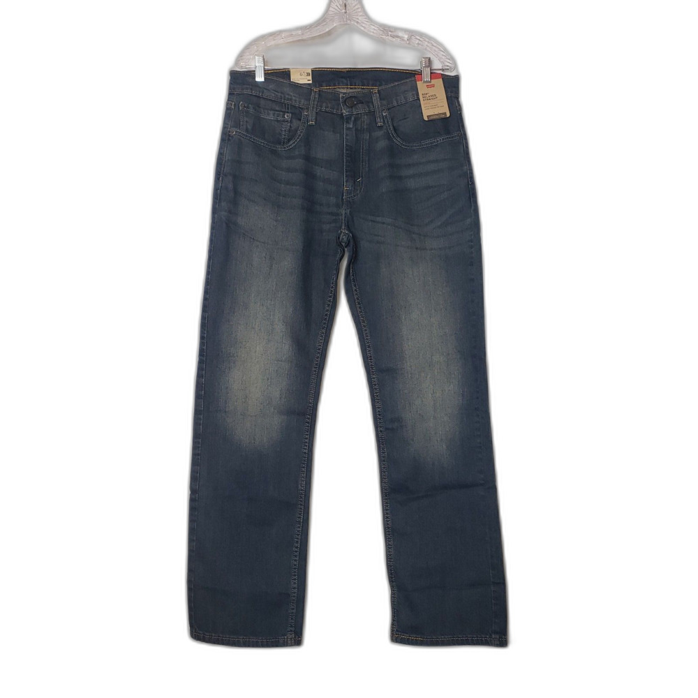 Levis 559 Relaxed Straight Leg Denim Jeans Mens Size 34W X 32L NEW